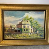 Residence in Lioujas signed Durand