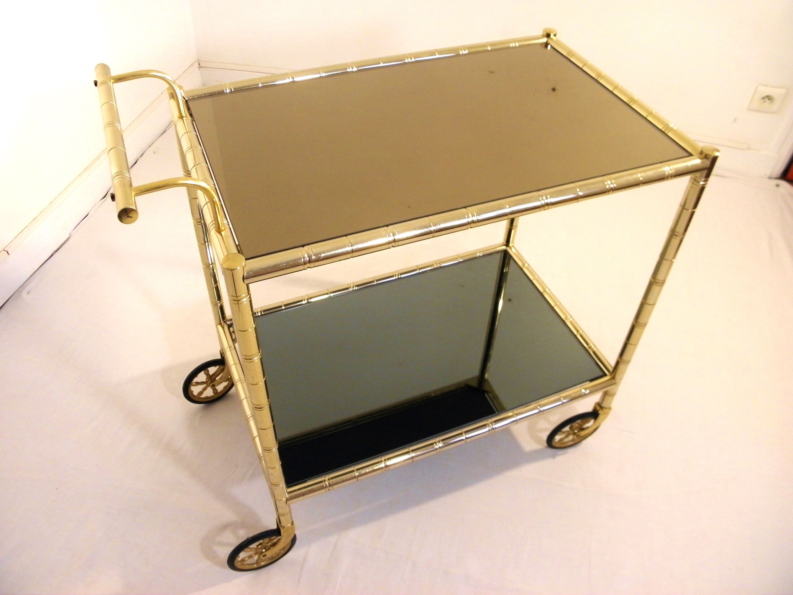 Wheelchair service Golden brass.