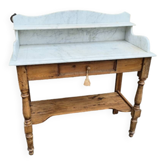 Table de toilette, coiffeuse ancienne