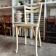 Bent beech bistro chair in beige number 1