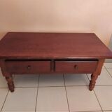 Solid cherry coffee table