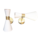 Pair of Italian wall light