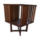 Scandinavian rotating bookshelf in teak from around 1960.