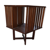 Scandinavian rotating bookshelf in teak from around 1960.
