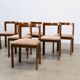 Ensemble de six chaises de salle à manger italiennes