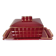 burgundy art deco box