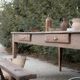 Renovated rustic farmhouse table