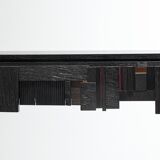 Console en bois noir