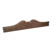 Ancient oak pediment