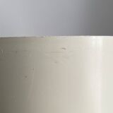 Kartell Gino Colombini white plastic umbrella stand from the 70s