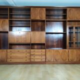 Vintage bookcase jacques hauville
