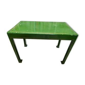Bureau en chêne vernie customisé