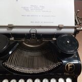 Olympia model Filia, typewriter 30s/40s Functional