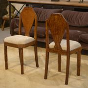 Pair of Art Deco chairs attributed to Baptistin Spade 1930s