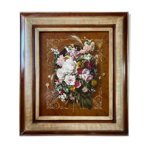 Tableau HSP Nature morte aux fleurs