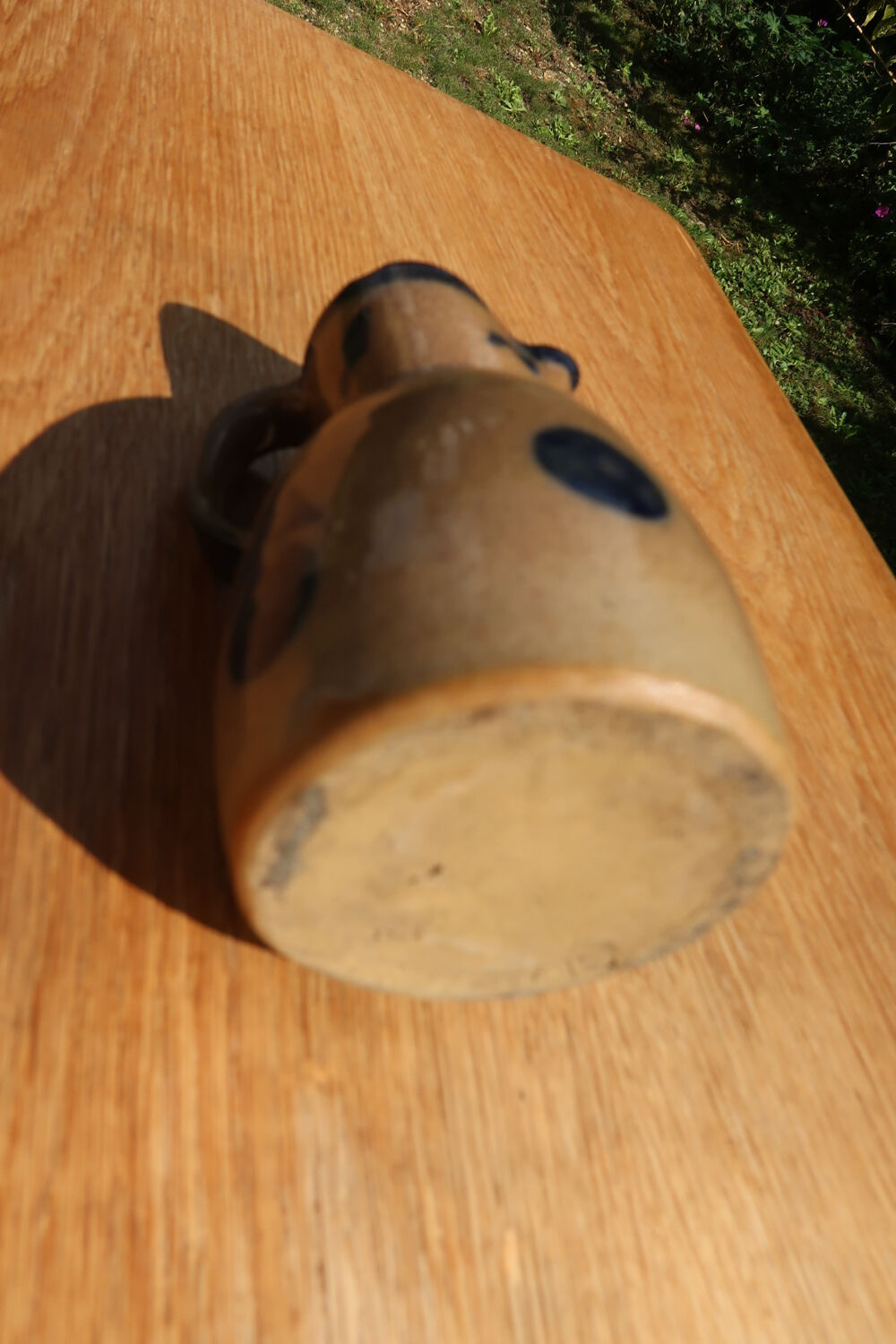 Vintage ceramic pitcher or carafe or jug