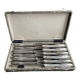 Coffret de 12 couteaux de table – Orfèvrerie G. Vivier et Nogent