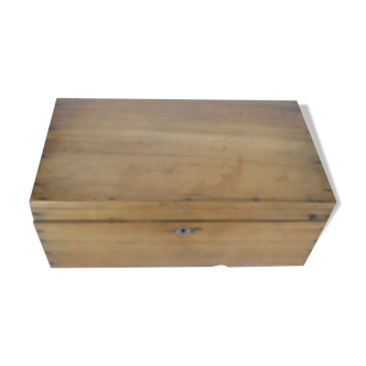 Boite ancienne en bois pour rangement