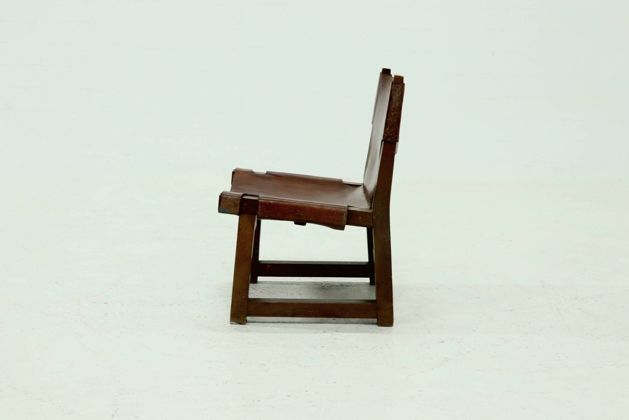 Chaise d'appoint Riazza par Paco Muñoz pour Darro Espagne 1960