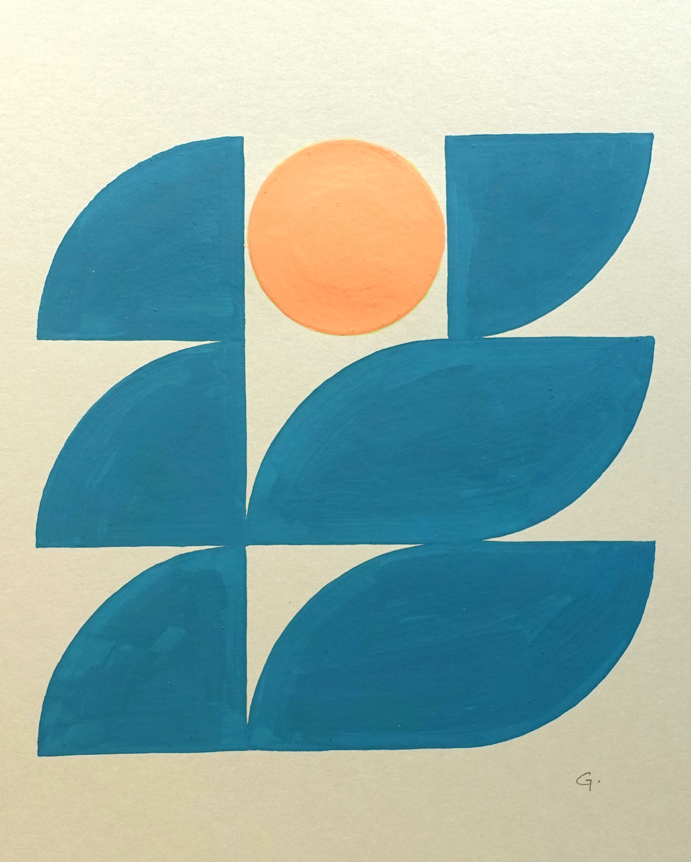 Painting on paper - to be framed