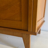 Vintage wardrobe with compass feet