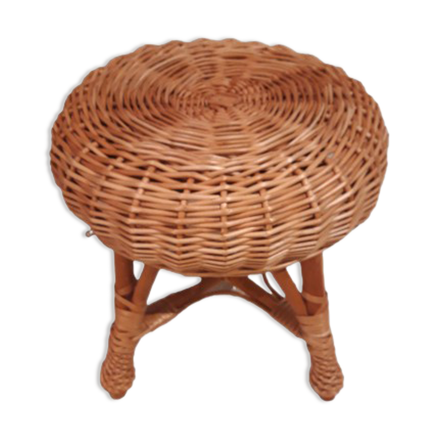 Wicker stool