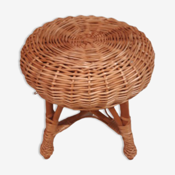 Wicker stool