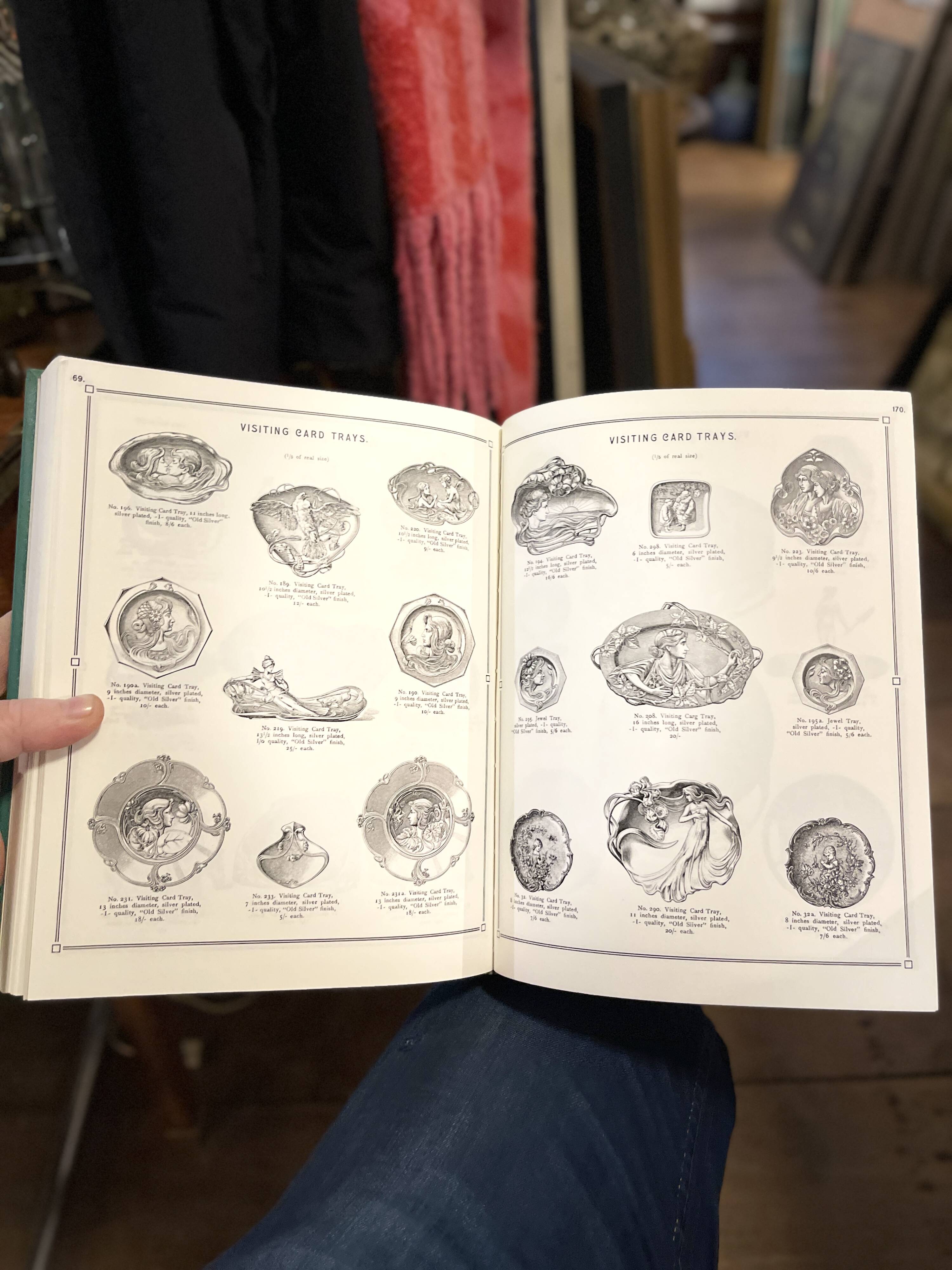 WMF "Woman with Irises" No. 290 Art Nouveau openwork tray, silver-plated metal, ca 1906