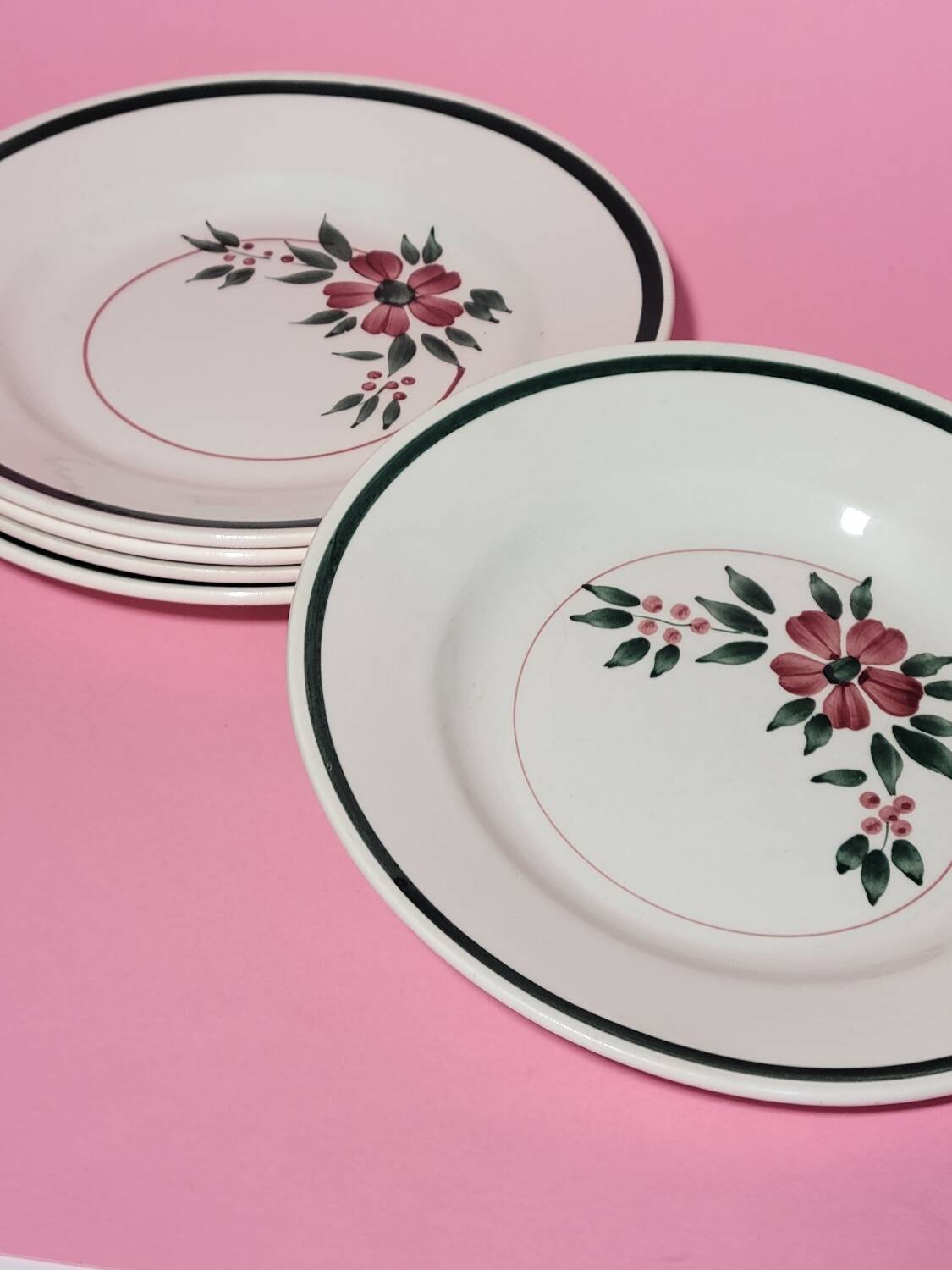 Assiettes vintage