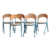 6 chaises souvignet modèle Caroline