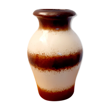 Vase en céramique vintage West Germany
