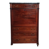Louis XVI mahogany secretary, 18th century