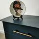 Vintage bedside table pair