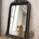 Louis Philippe mirror with pediment - 136x83cm