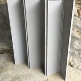 Vintage screen with 6 wooden vents