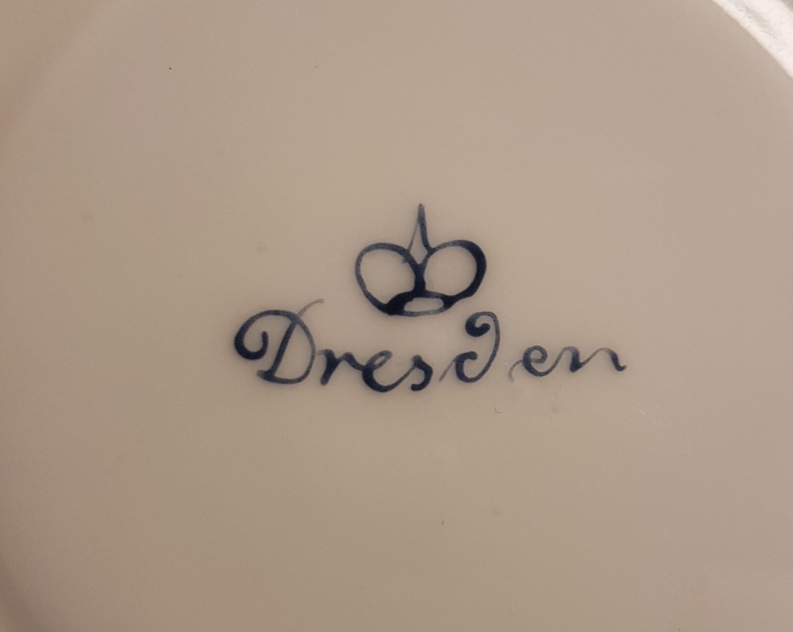 Small Dresden porcelain set