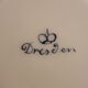 Small Dresden porcelain set