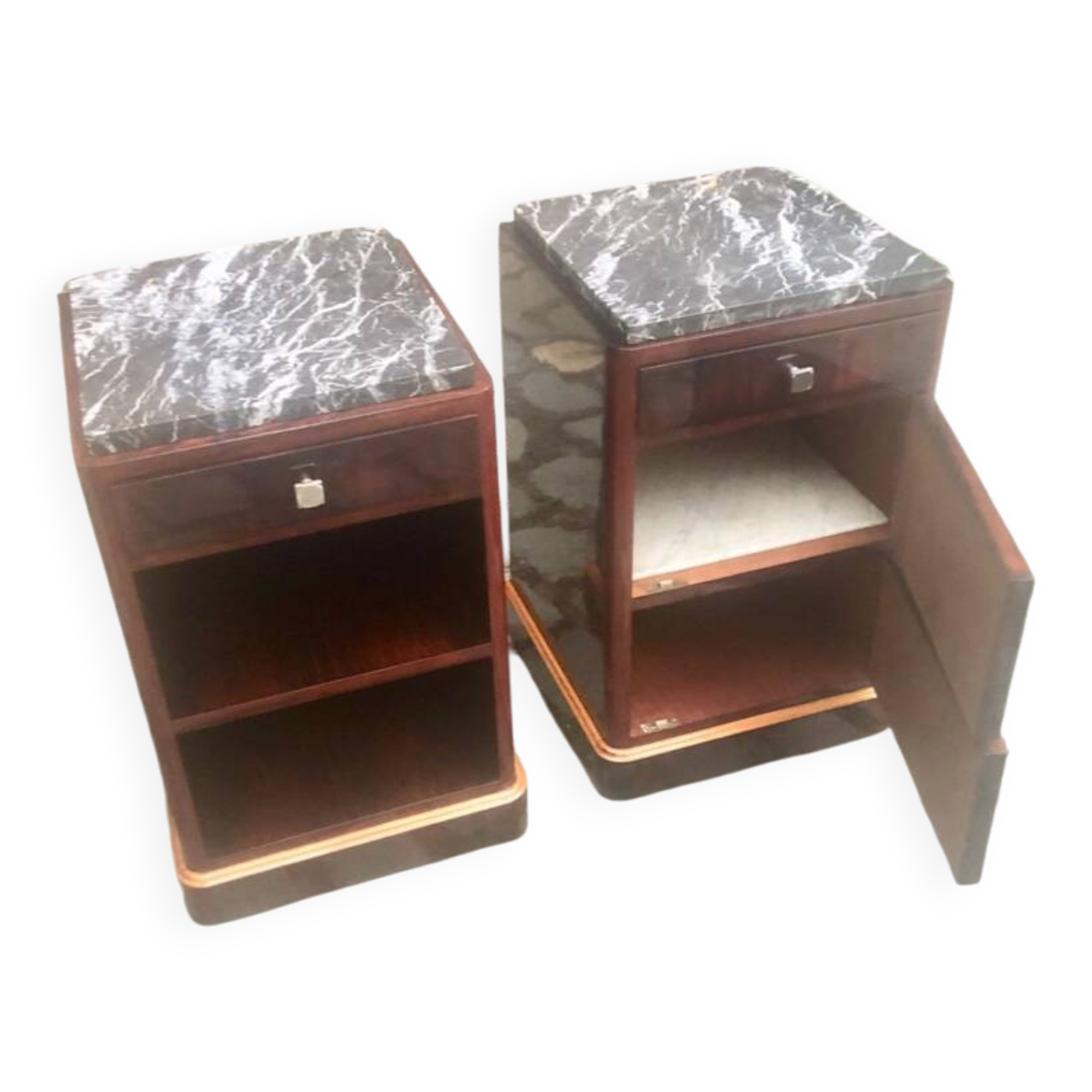 Art Deco bedside tables