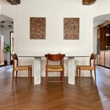 Carlo Scarpa dining table for Cattelan 1970s
