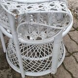 Emmanuelle rattan armchair