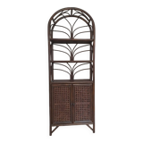 Rattan shelf