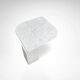 Carrara marble teardrop coffee table Germany 1980s