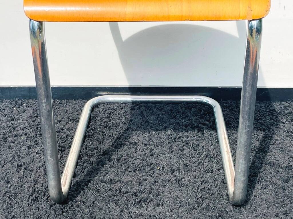 3 Vintage Bauhaus chairs by Mart Stam. 1930s