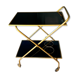 Glass and brass service