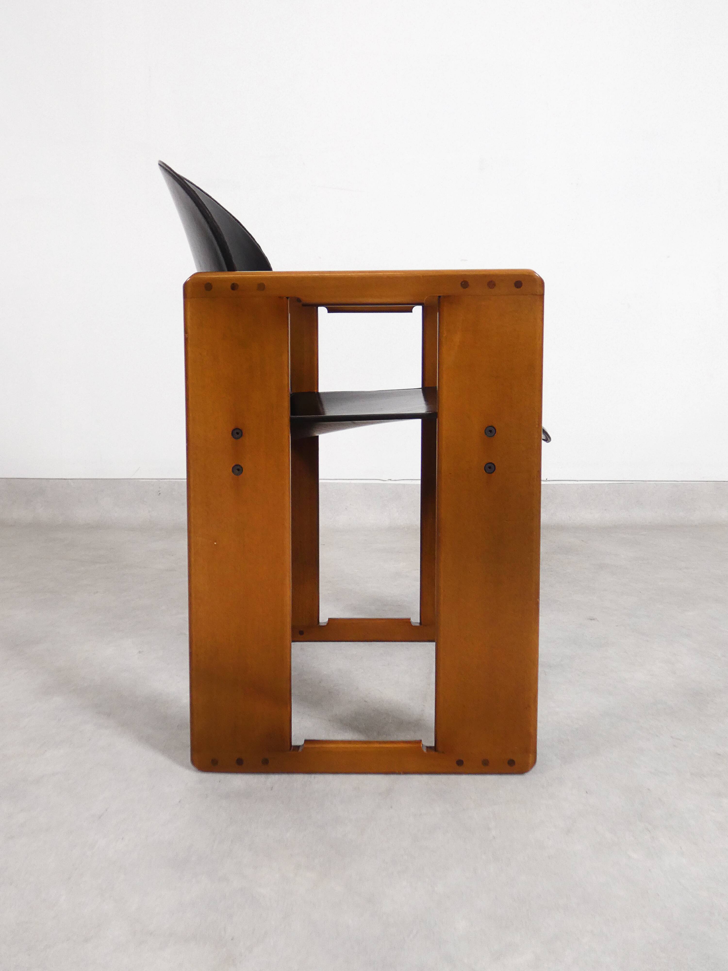 4 dining chairs - 'Dialogo' - Afra & Tobia Scarpa
