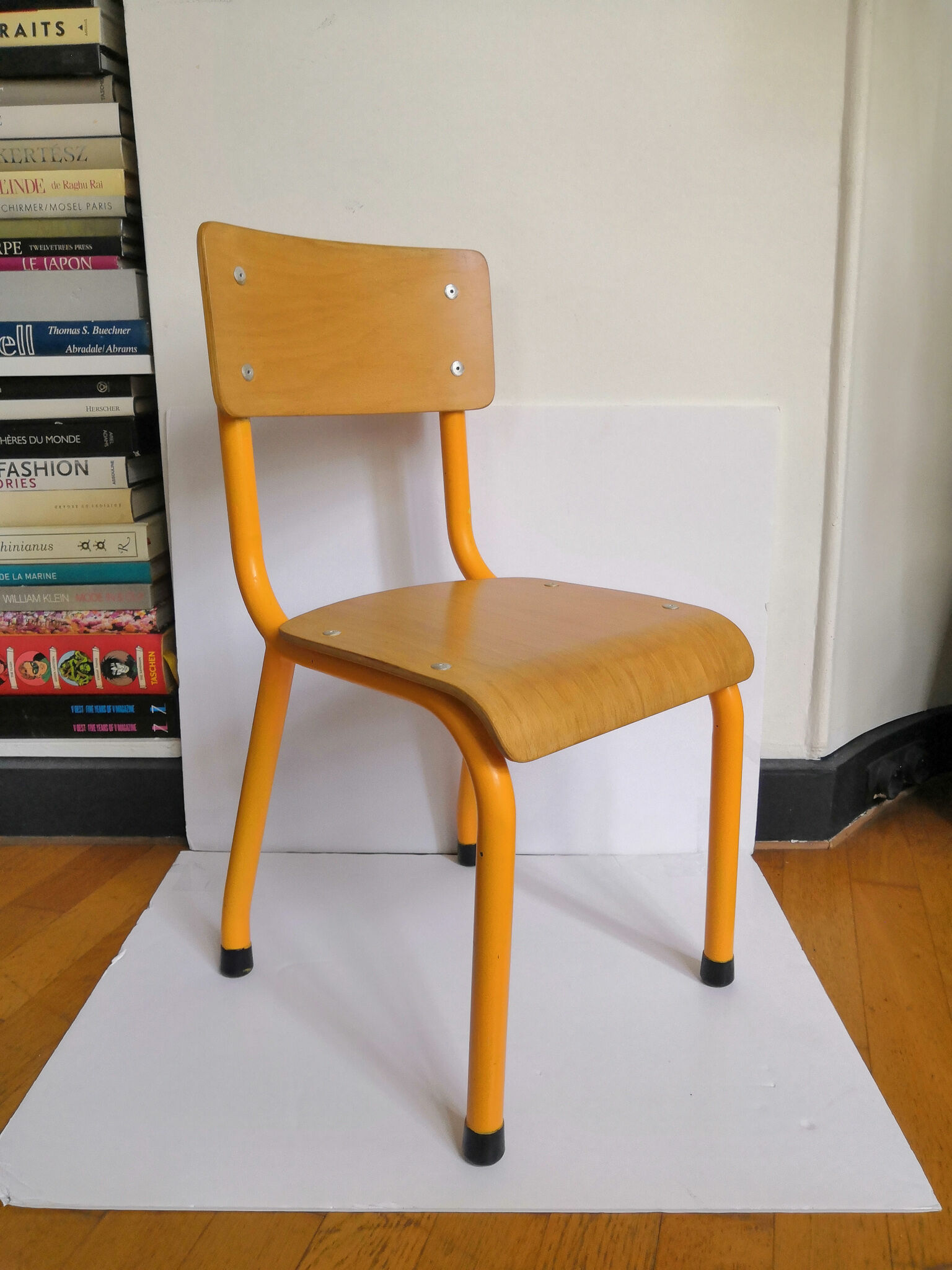 Yellow school chair
