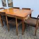Ensemble de salle à manger vintage Lubke 8 pièces