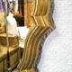 Louis XV style gilded baroque mirror 60x43cm