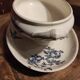 French vintage sauce boat, R. Lafitte, Terre de Fer, Salins