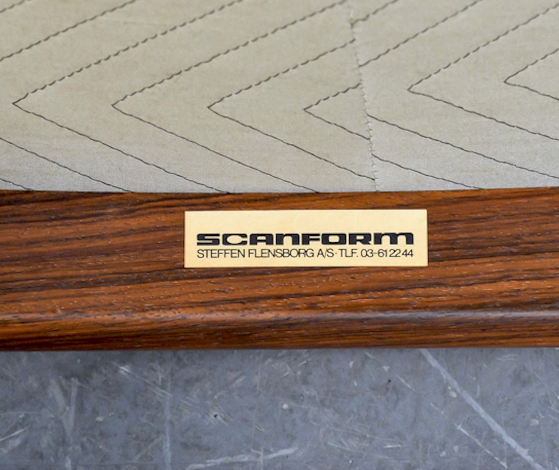 Danish Mid-Century Rio Rosewood Armchair from Scanform, 1960s